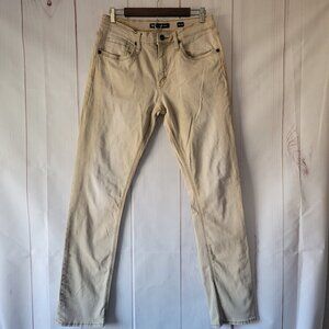 Buckle BKE Men’s 33x34 Jake Straight Jeans, Beige, Preppy, BKE Casual Dress Pant